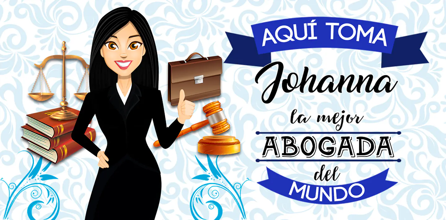 Tazon para abogado 3