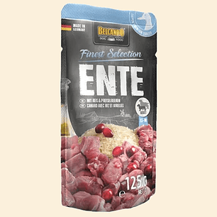 BELCANDO Pouch PATO con arroz y arándano