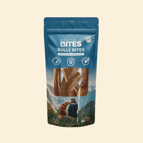 Bully Bites 7 Centímetros - Snack Premium 100% Natural de Vacuno 1