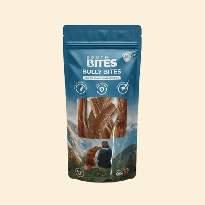 Bully Bites 7 Centímetros - Snack Premium 100% Natural de Vacuno 1