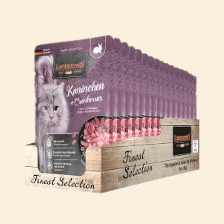 Leonardo Conejo y Arándanos - Alimento Natural Premium para Gatos Adultos 3