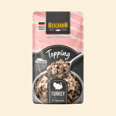 BELCANDO MASTERCRAFT TOPPING PAVO CON PEREJIL 1