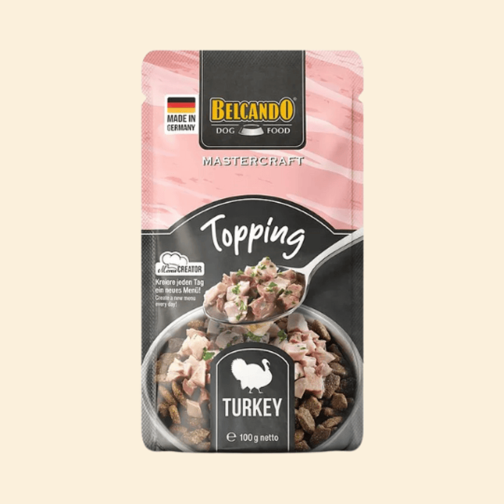 BELCANDO MASTERCRAFT TOPPING PAVO CON PEREJIL 1