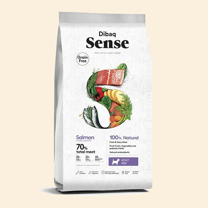 Sense Salmón mini para perro raza pequeña 1