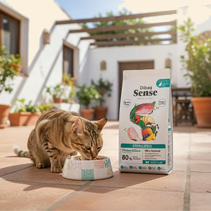 SENSE Gatos Esterilizados Pollo y Pato | Alimento Super Premium para Gatos Adultos