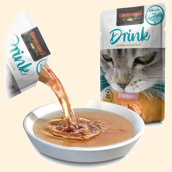 Leonardo Drink & Care Urinary Chicken 40 g | Bebida Complementaria para Gatos Adultos 2