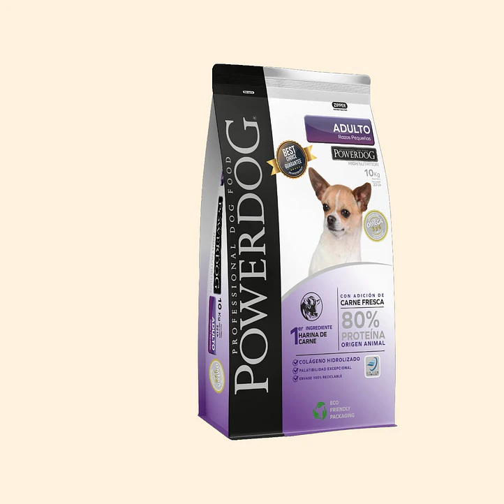 Powerdog Adulto Razas Pequeñas 3 kg  | Alimento Seco para Perros Adultos 1