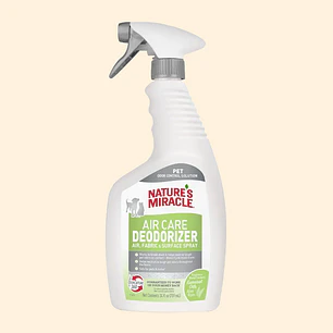 Nature's Miracle Air Care Deodorizer Aloe Rain Spray | Eliminador de Olores para Mascotas 709 ml