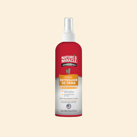 Nature's Miracle Advanced Platinum Puppy Potty Training Spray 236 ml | Spray Entrenador de Orina para Cachorros 1