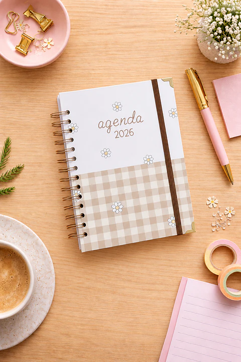 Agenda Diária - Mel ✨