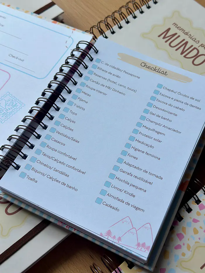 Caderno Nómada 🩷 3