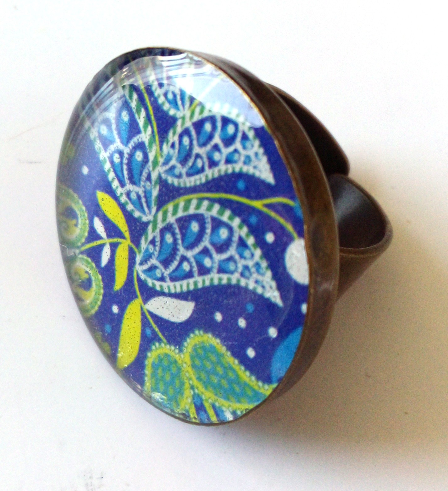 anillo resina
