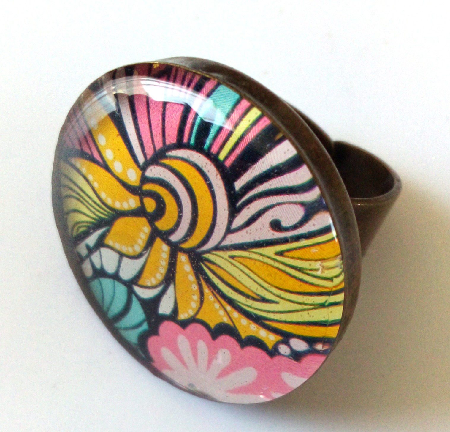 anillo resina