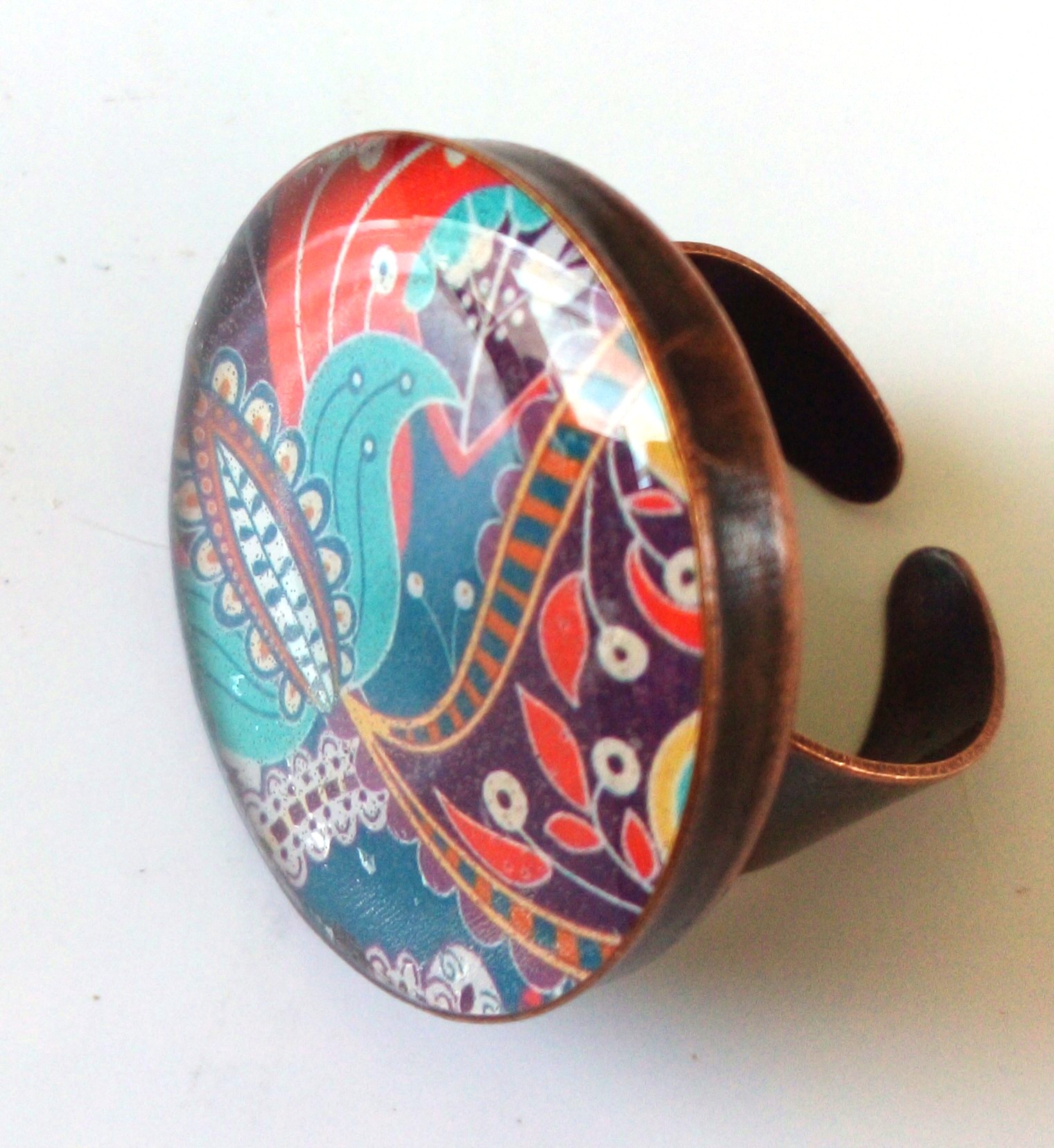 anillo resina