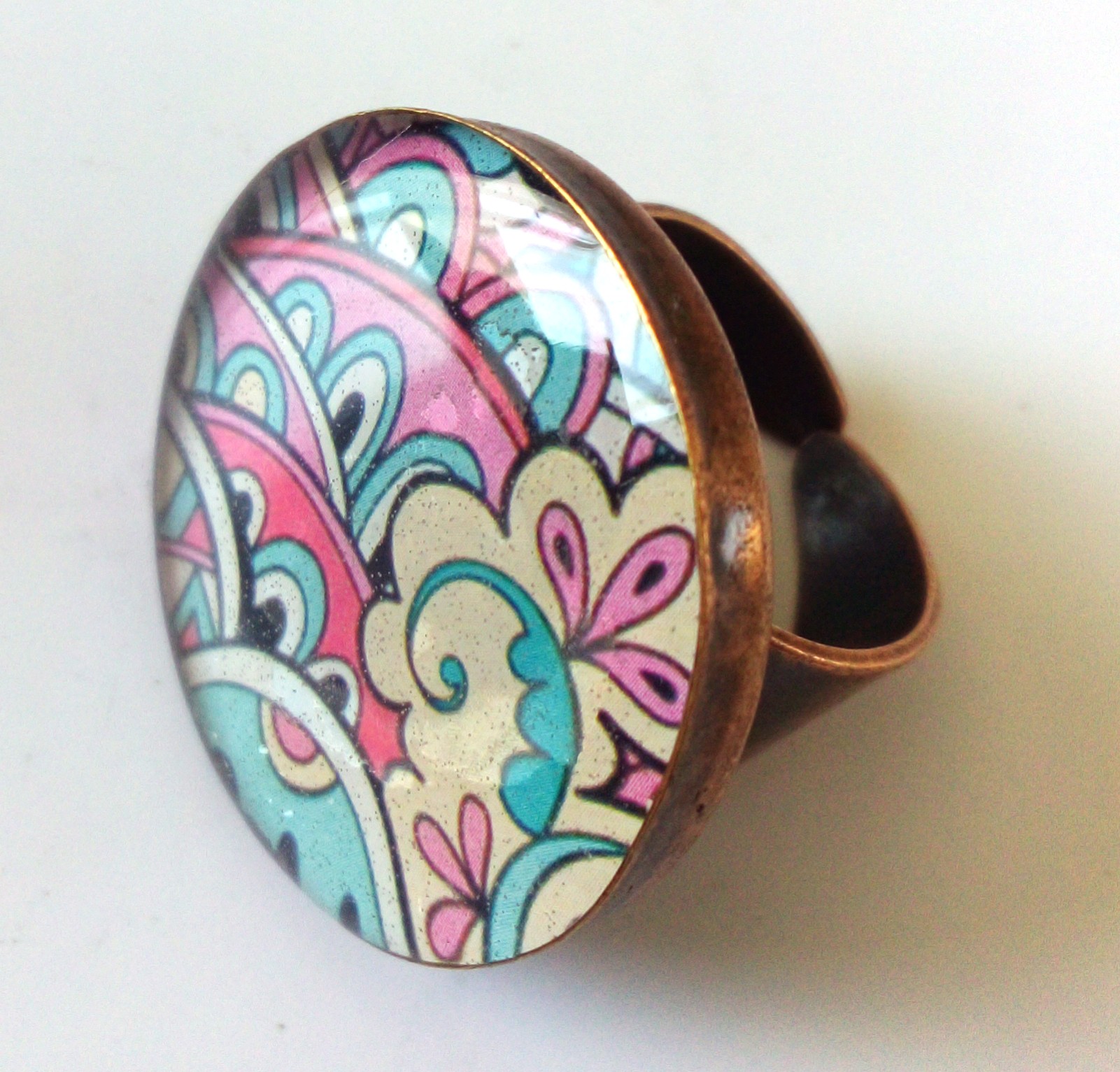 anillo resina