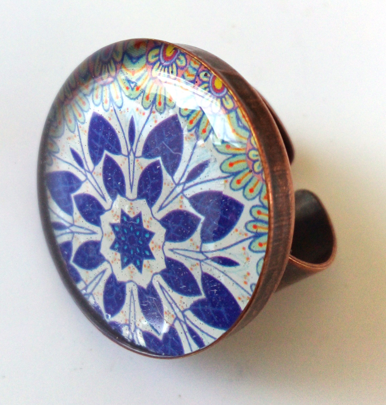 anillo resina
