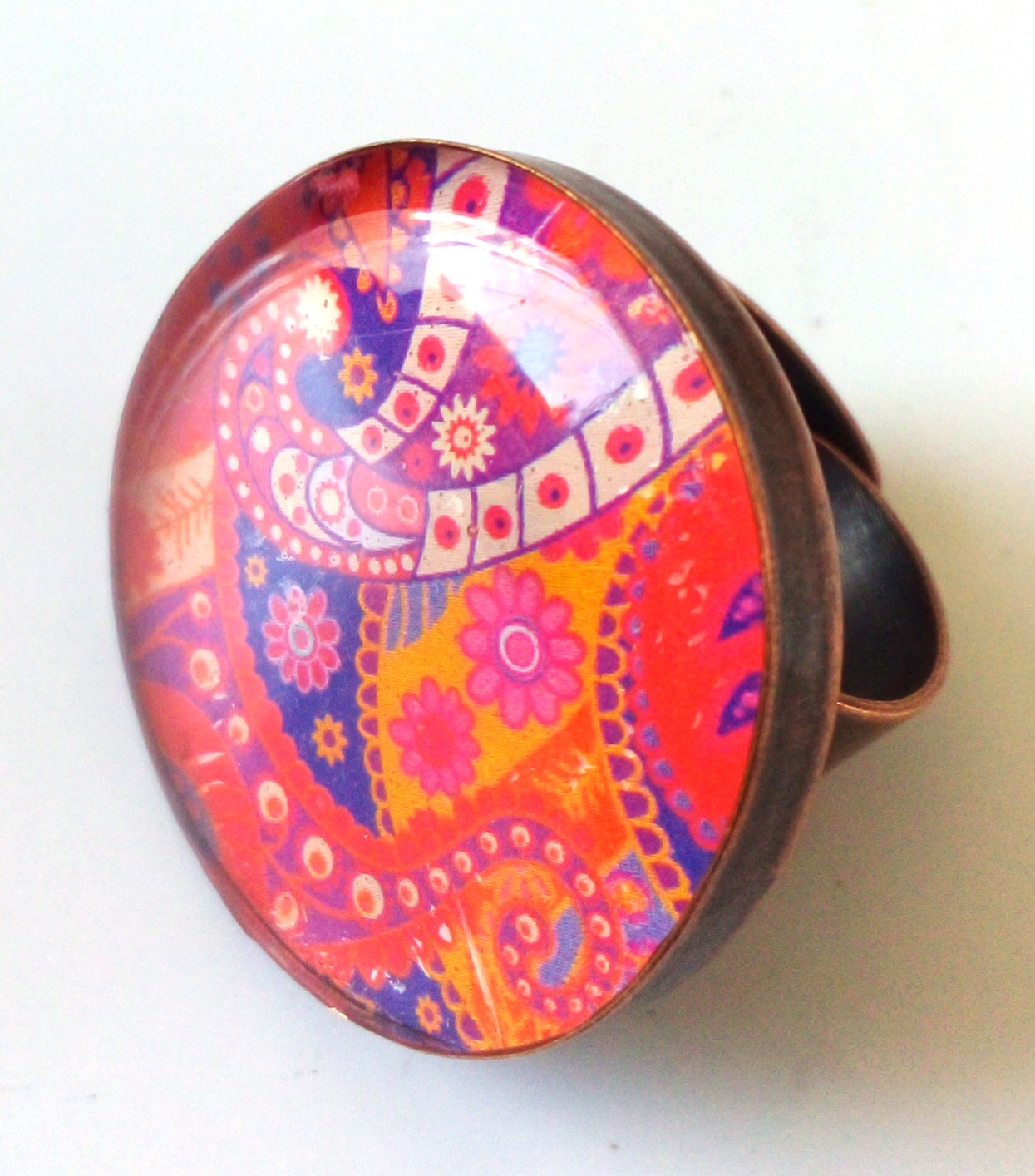 anillo resina