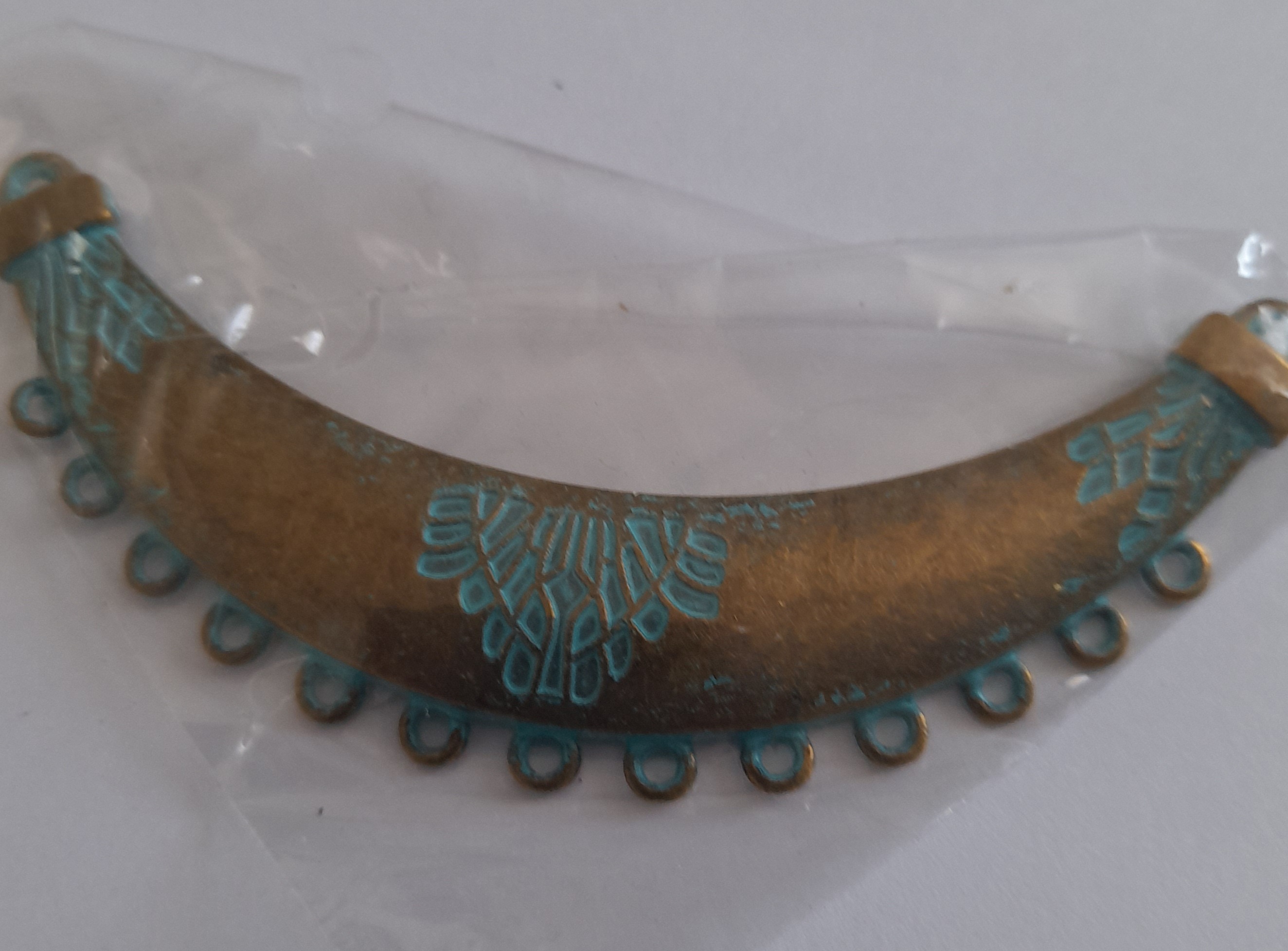 Base collar turquesa