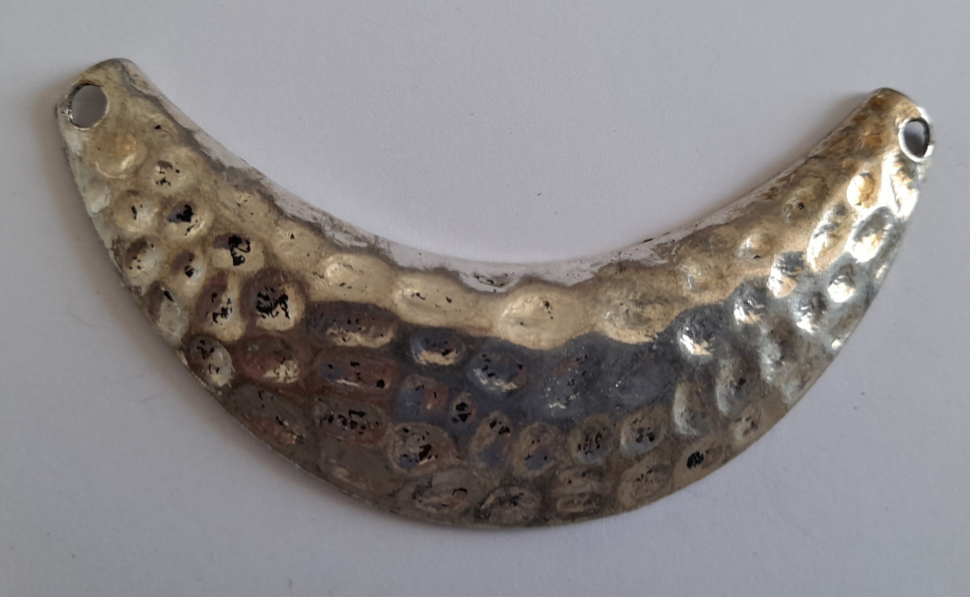 Base collar plateado