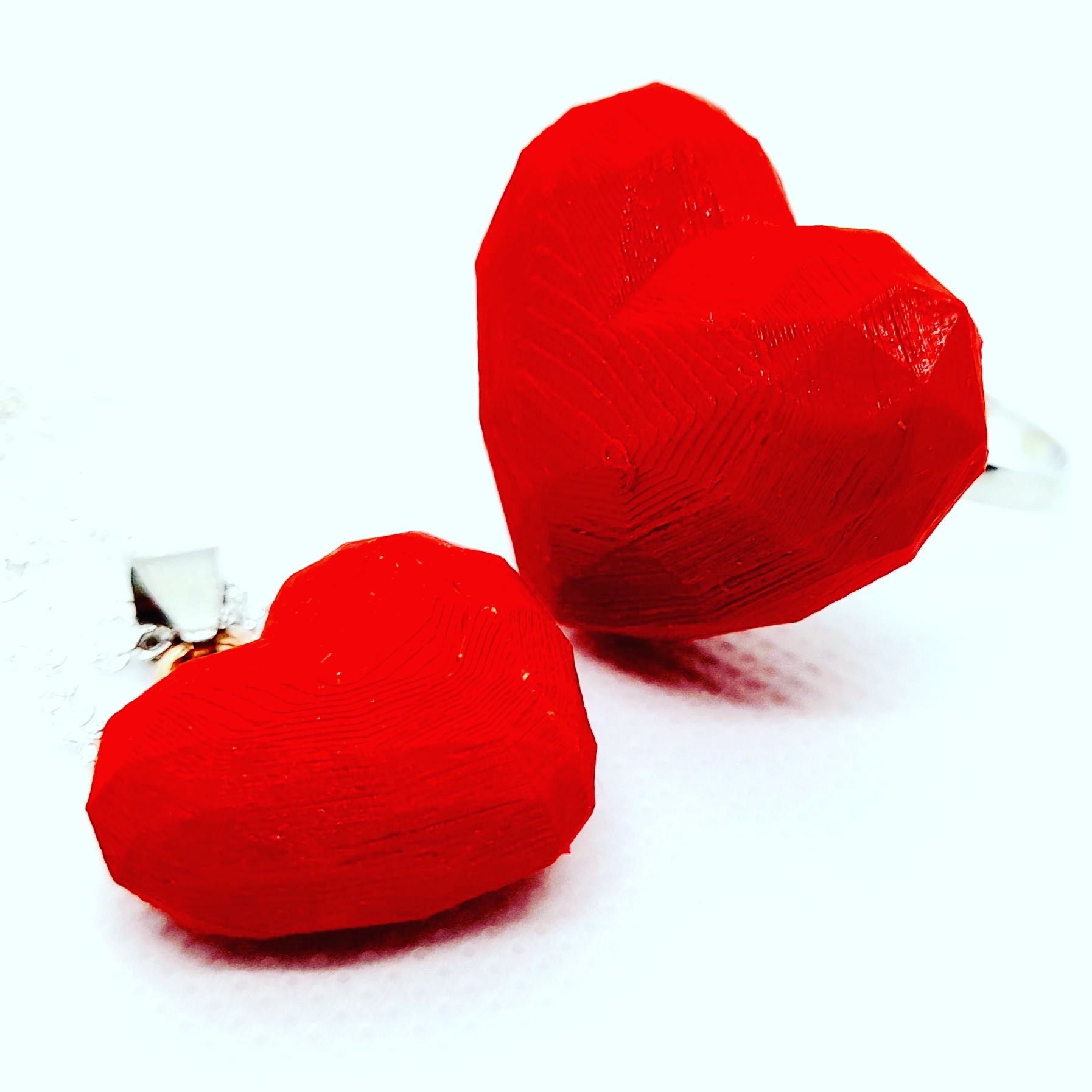 Corazones bombom