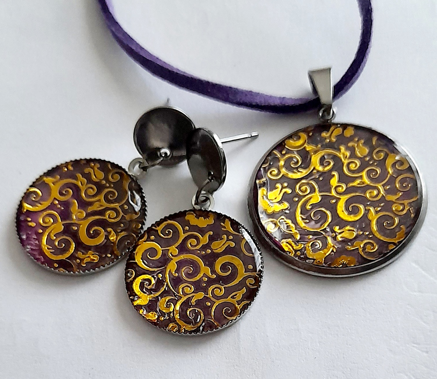 Conjunto morado