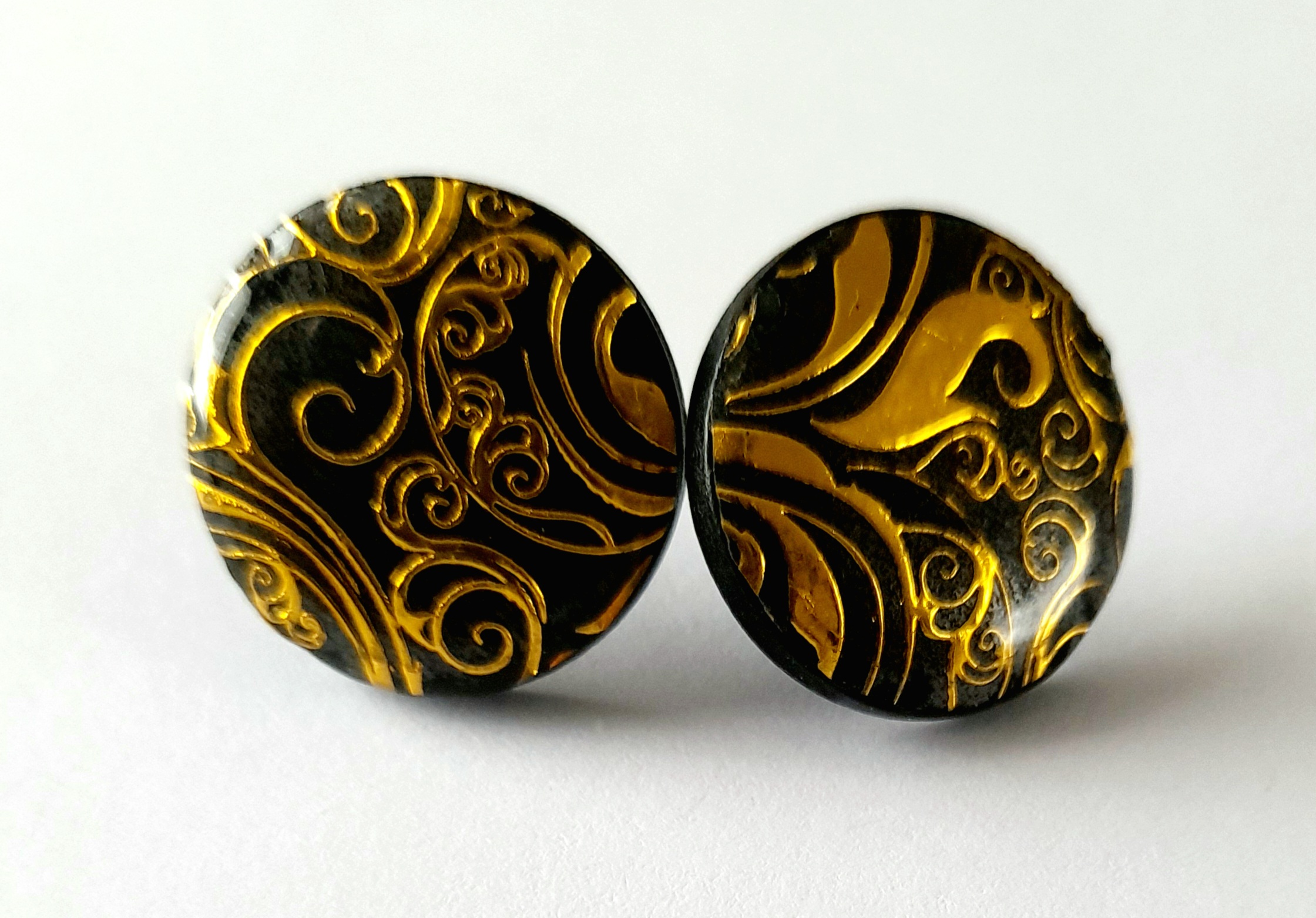 Aros madera resina