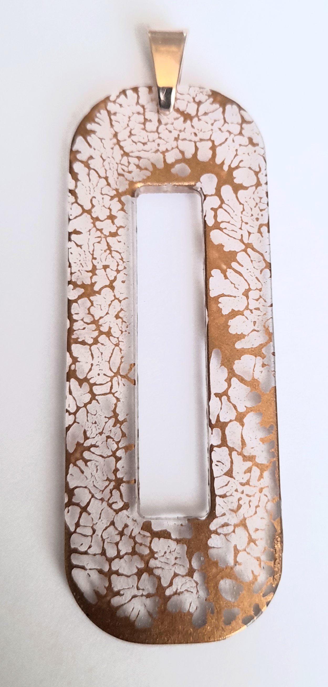 Colgante craquelado