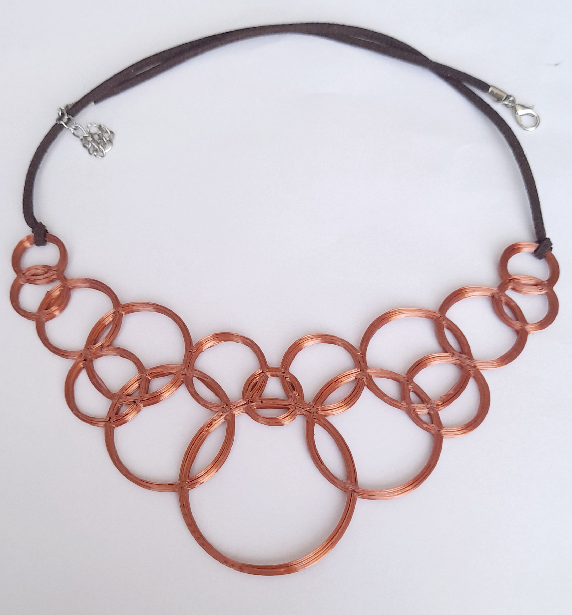Collar 3d circulos