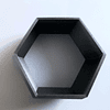 Brazalete hexagonal talla XS