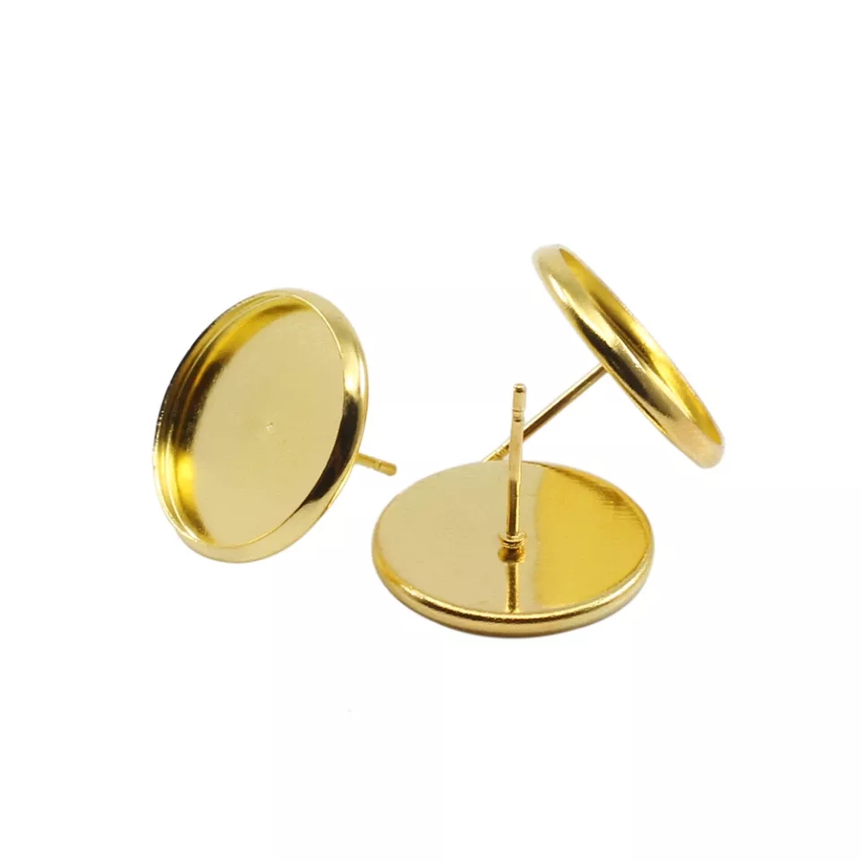 Par aros 20mm dorado