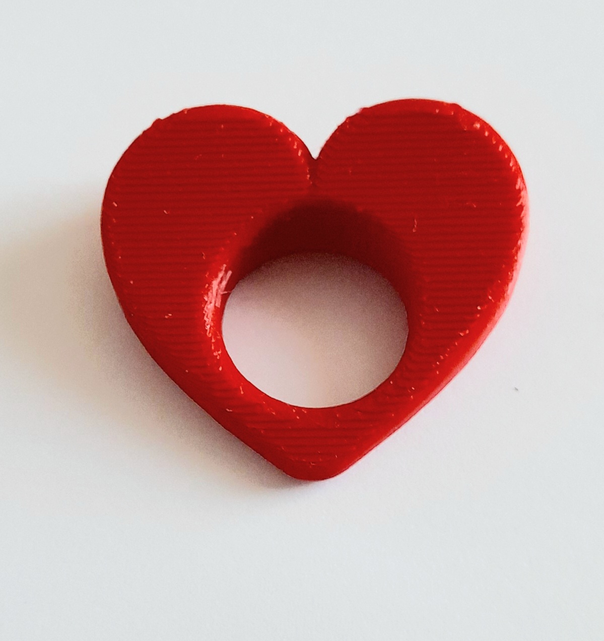 Anillo corazón 3d
