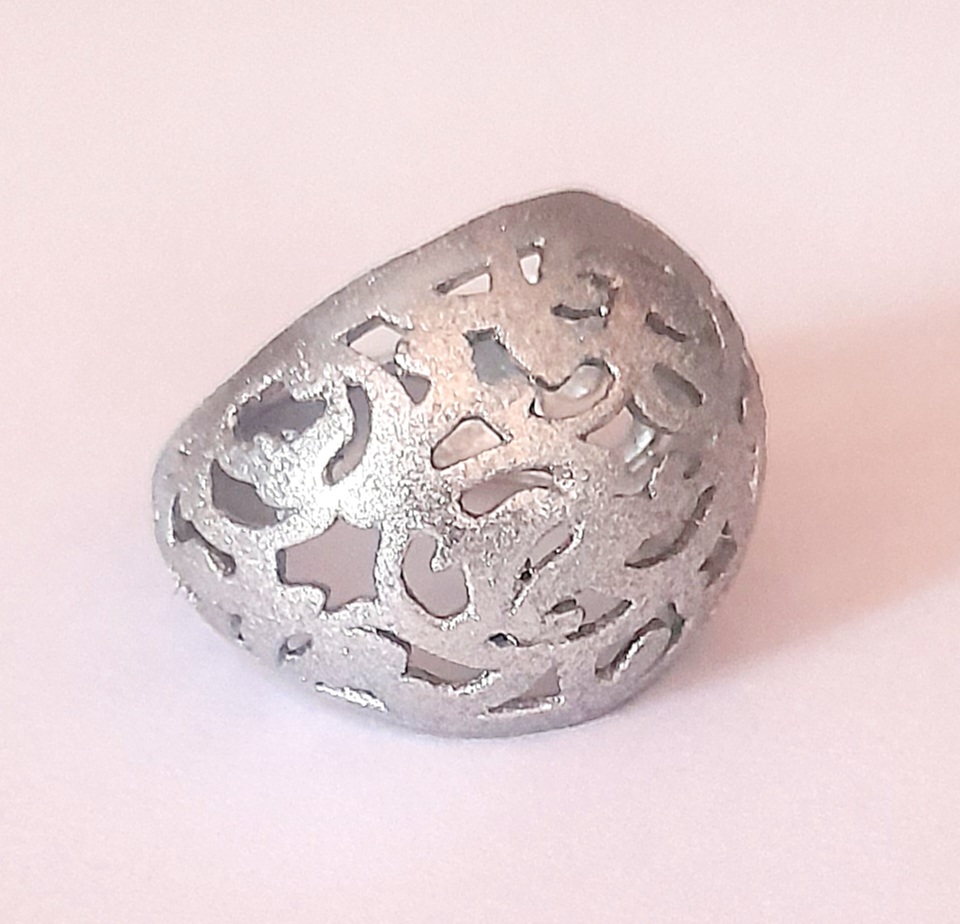 anillo resina 3d
