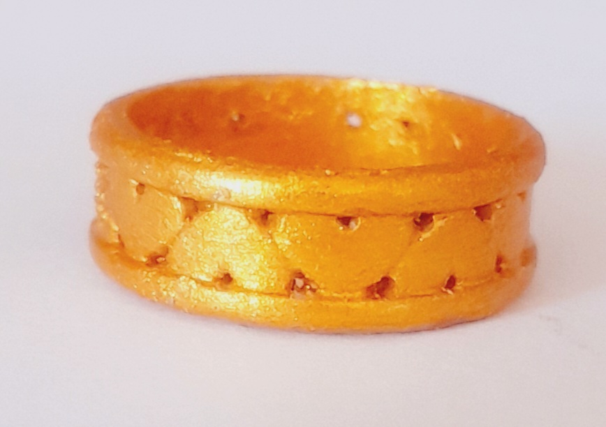 anillo resina 3d