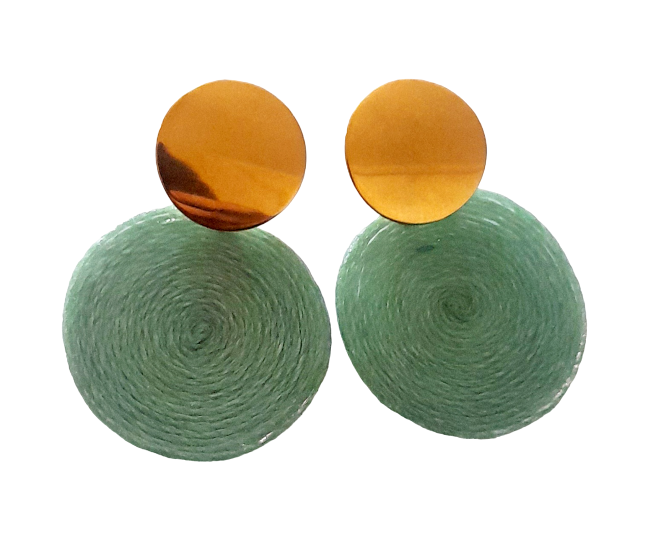 aros resina verdes