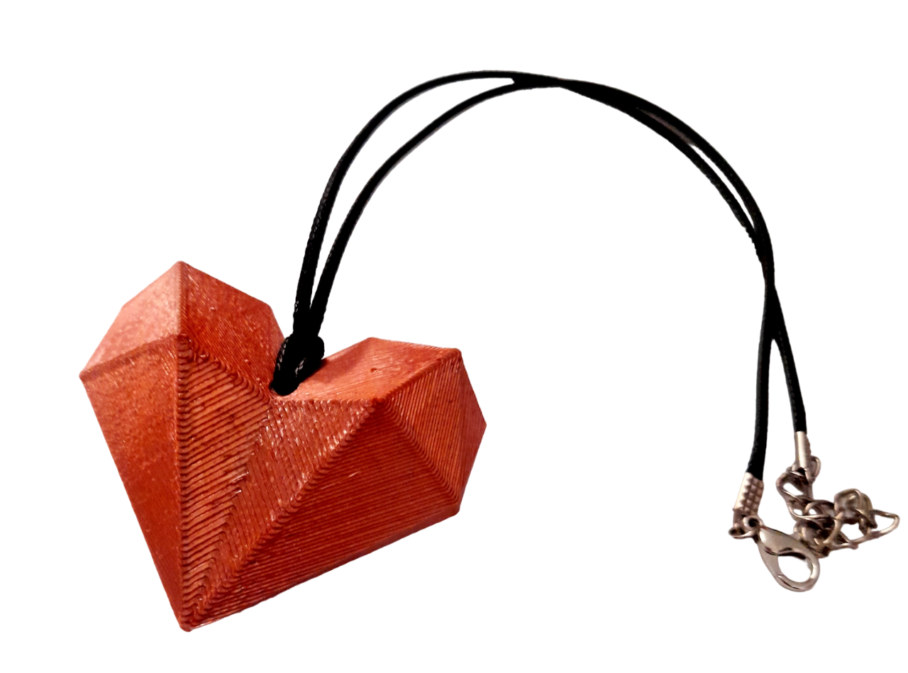 COLLAR CORAZON 3D
