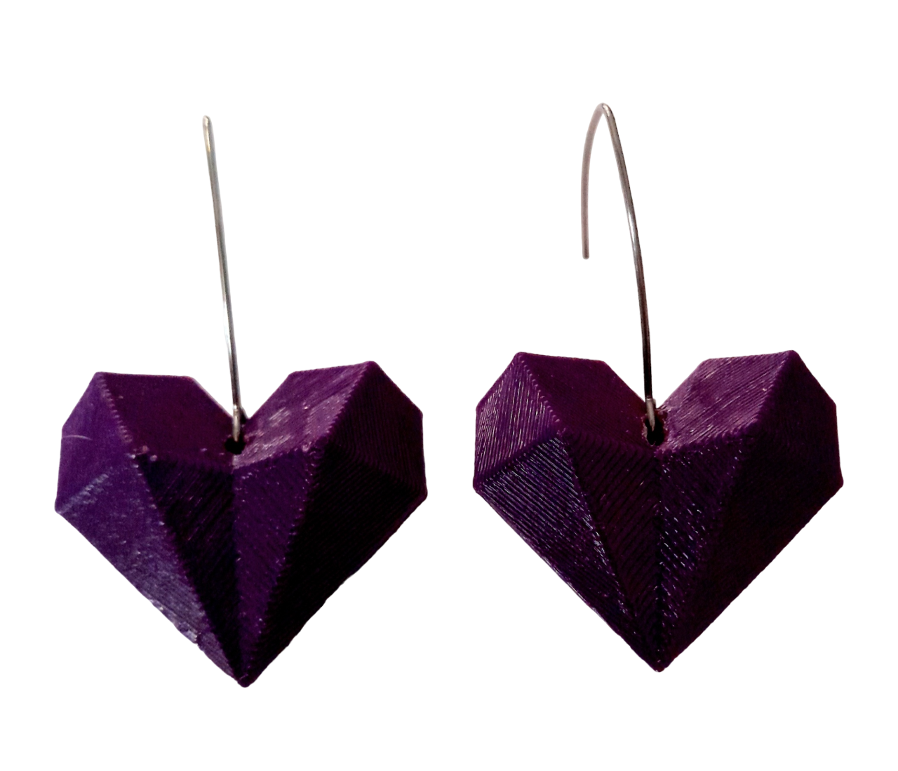 AROS CORAZONES GEOMETRICOS 3D
