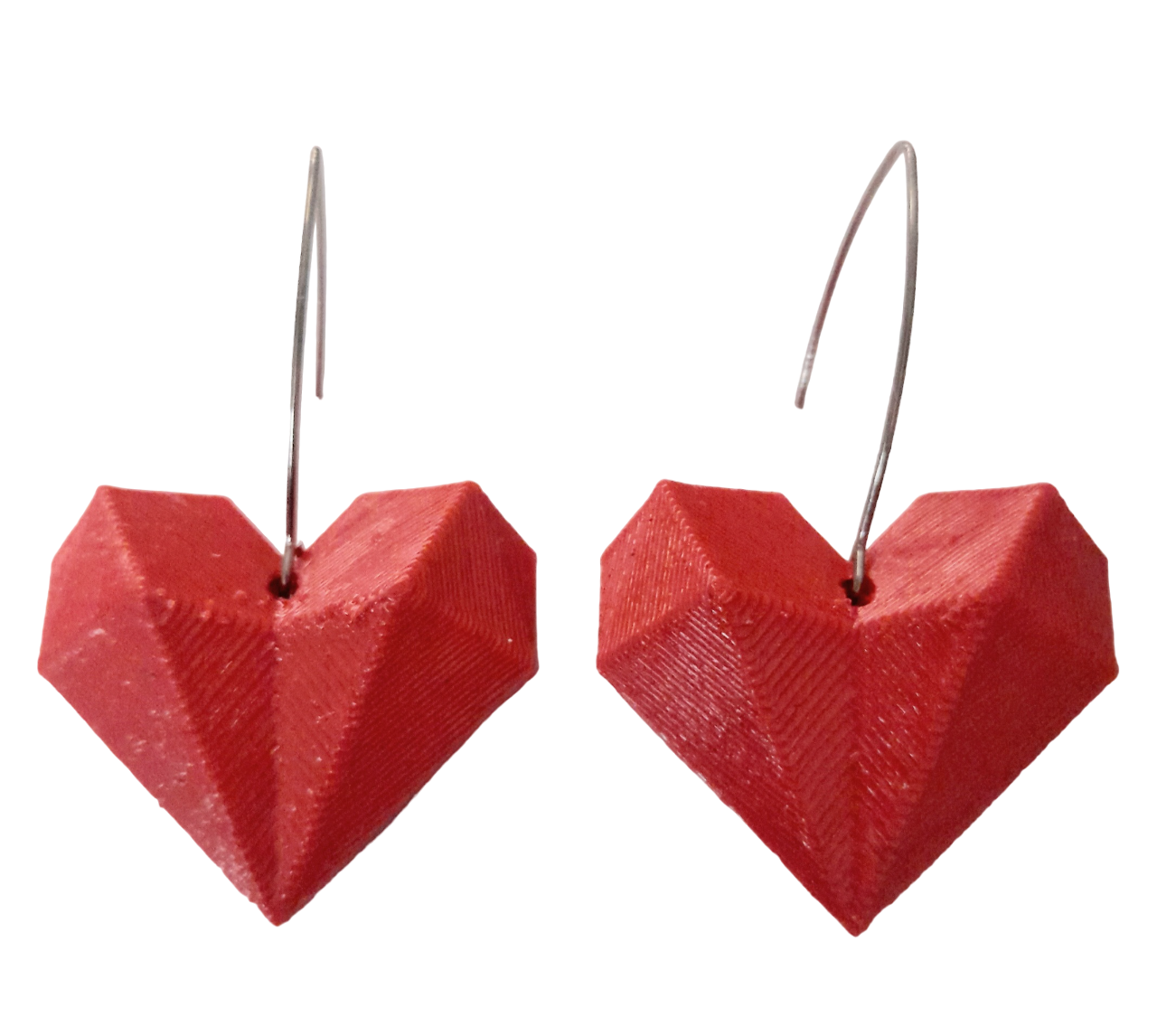 AROS CORAZONES GEOMETRICOS 3D