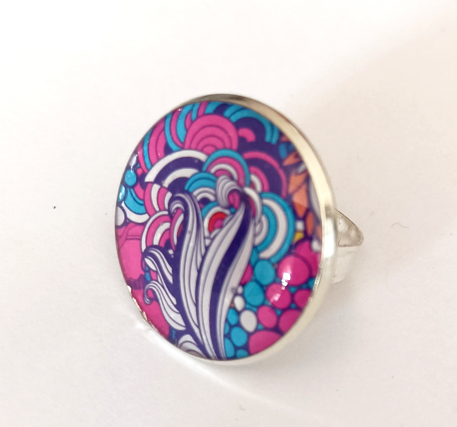 anillo resina diseño