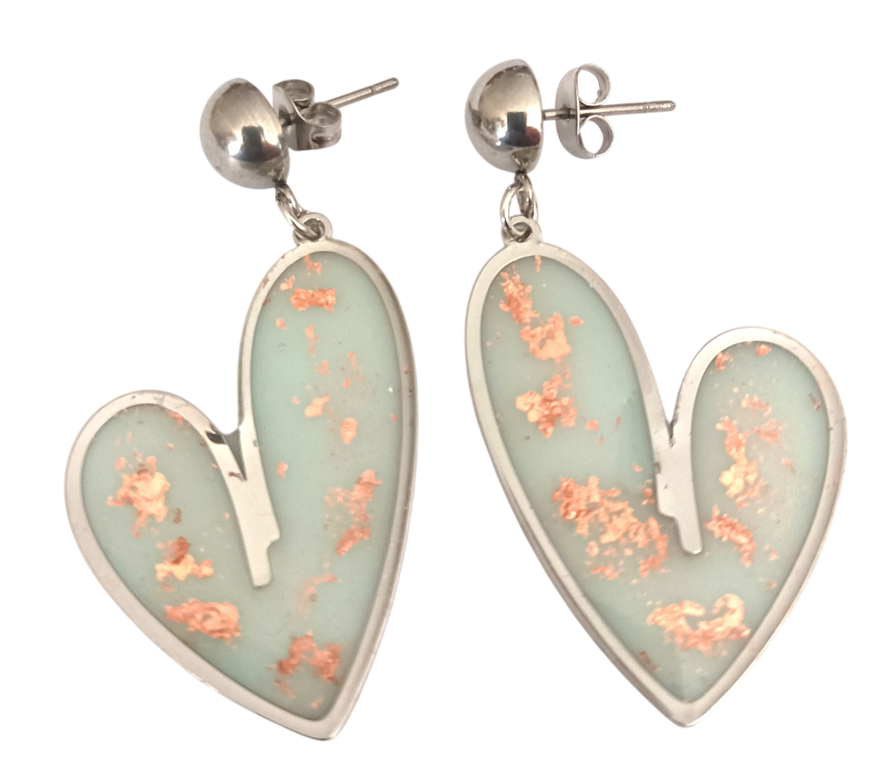 AROS CORAZONES RESINA