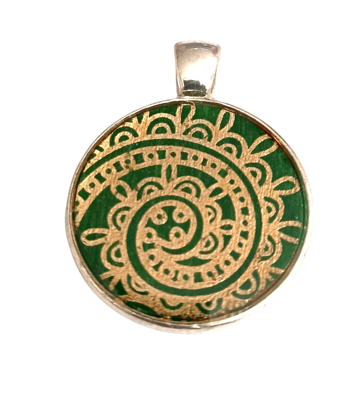 COLGANTE VERDE RESINA