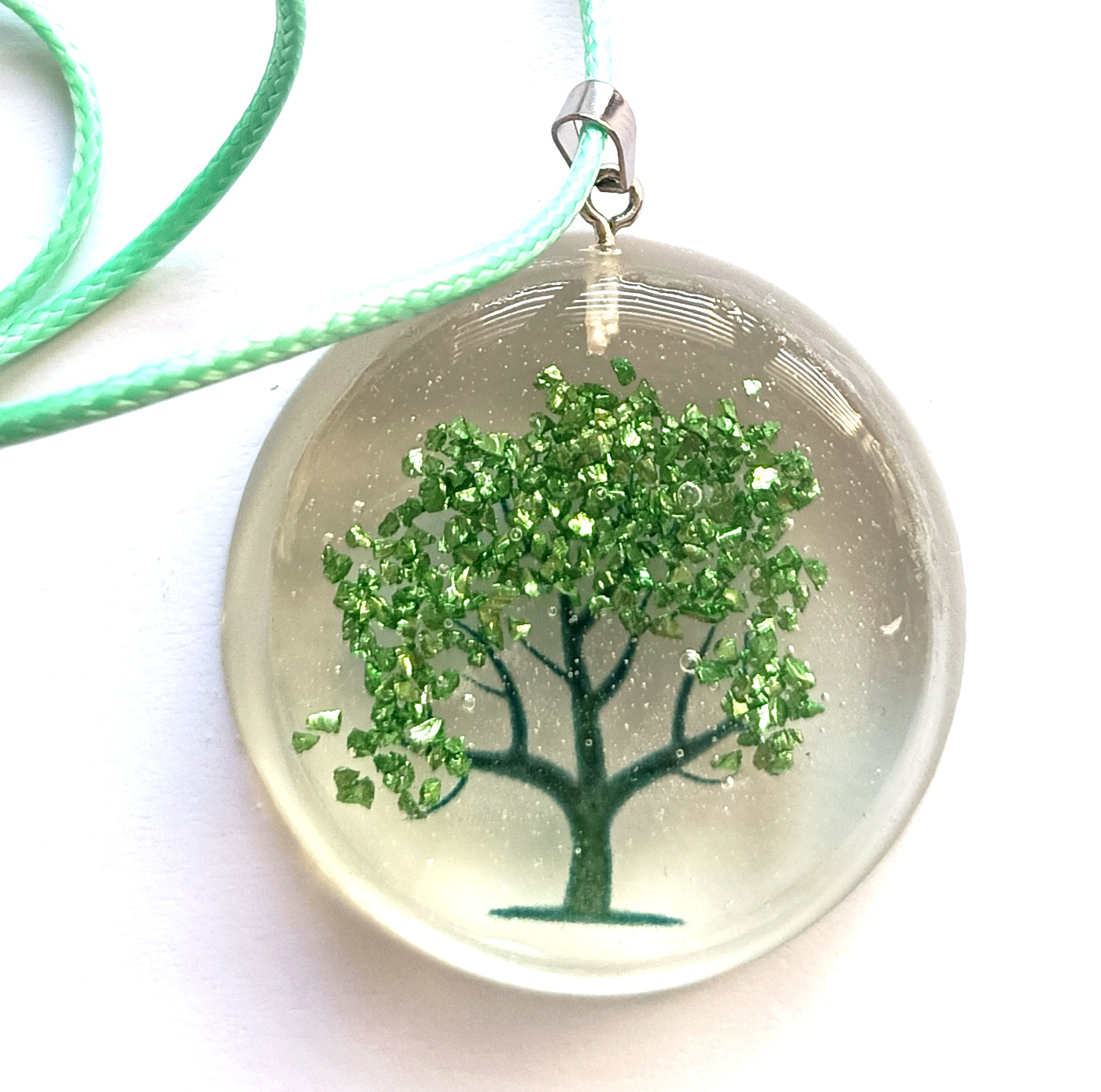 Collar Árbol piedras