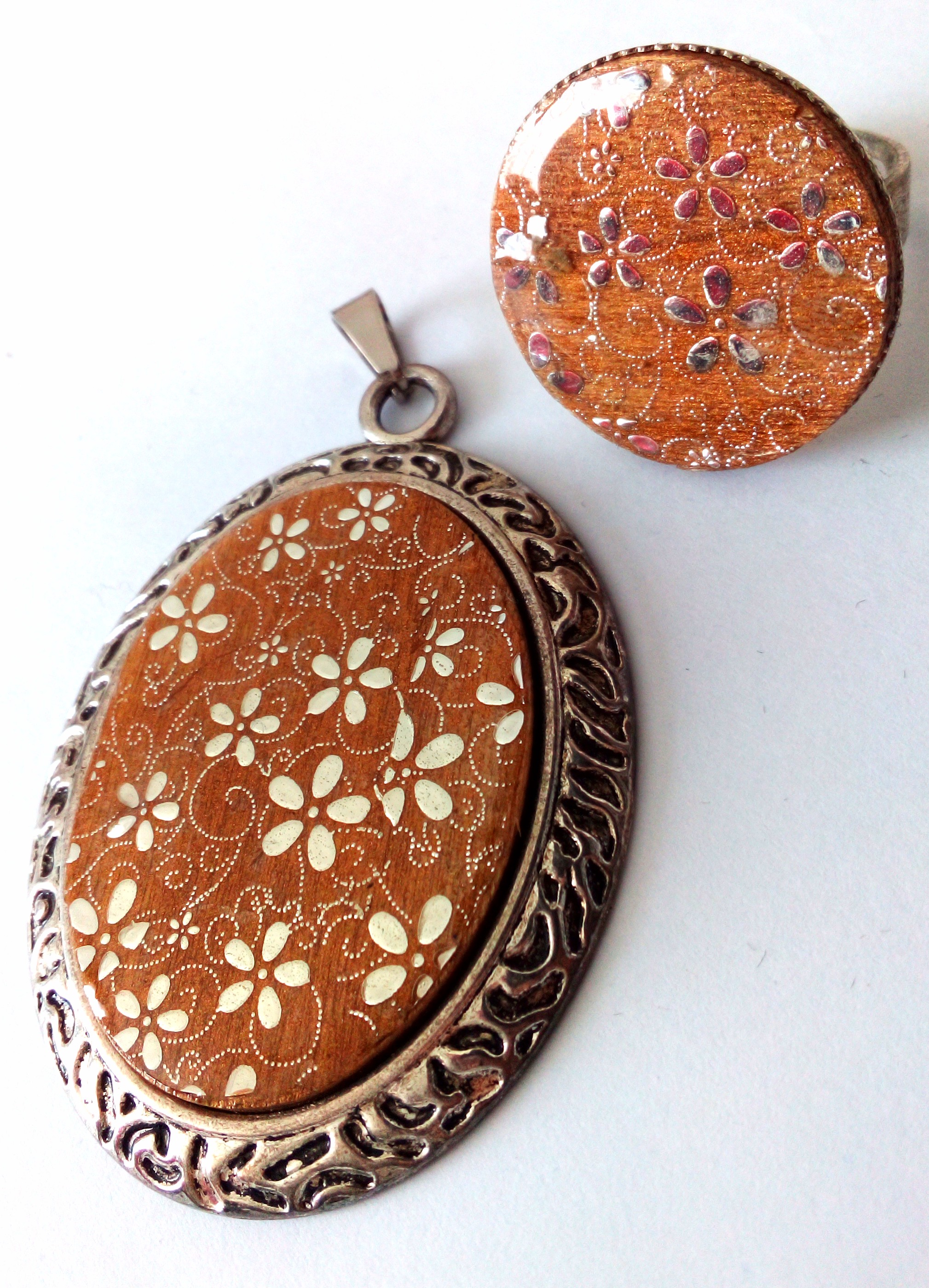 CONJUNTO CAMAFEO FLORES