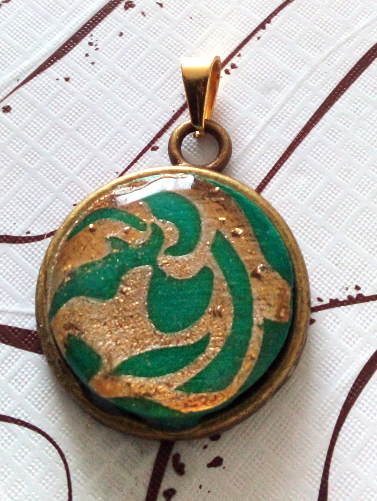 COLGANTE TURQUESA