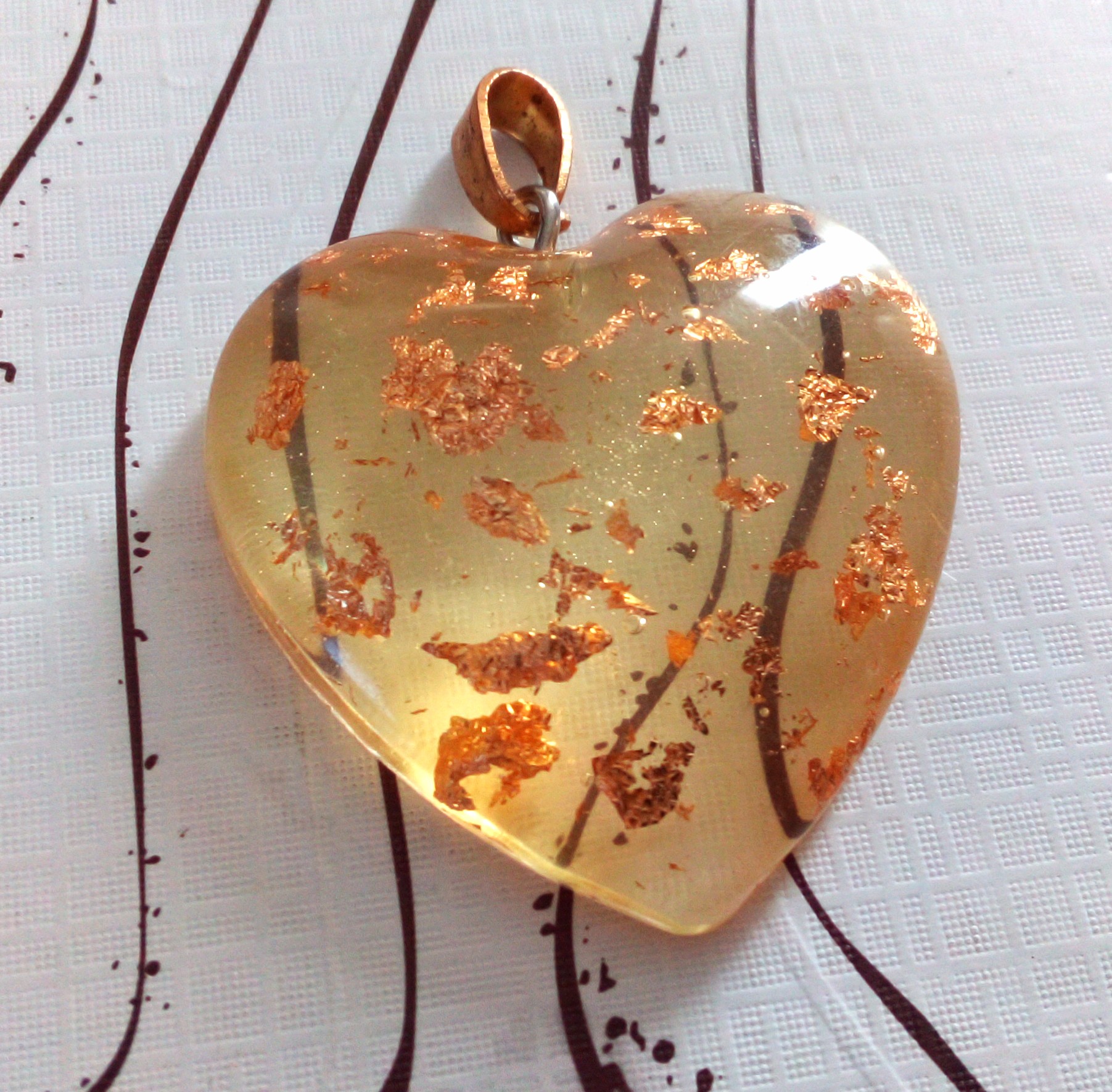 Corazón resina2