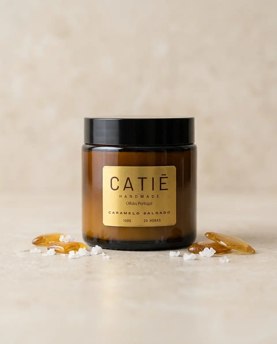 Vela Aromática - Caramelo Salgado 100ml 1