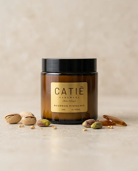 Vela Aromática - Bourbon Pistachio 100ml