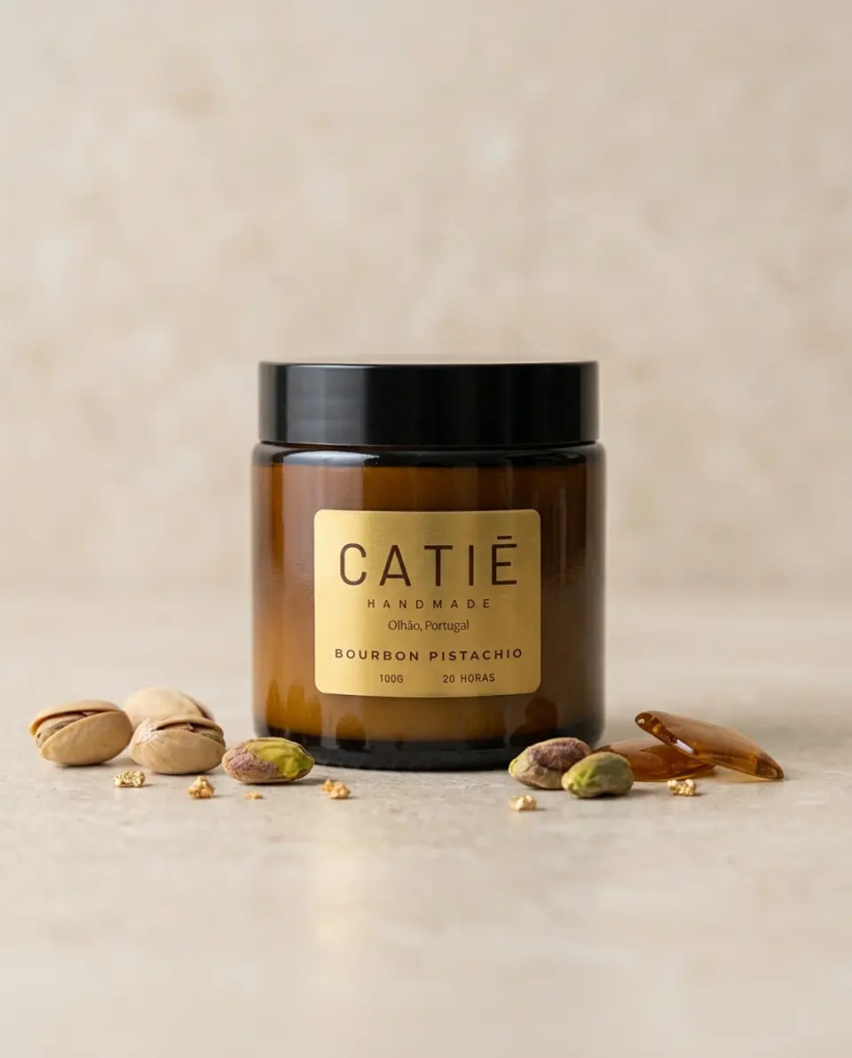 Vela Aromática - Bourbon Pistachio 100ml 1