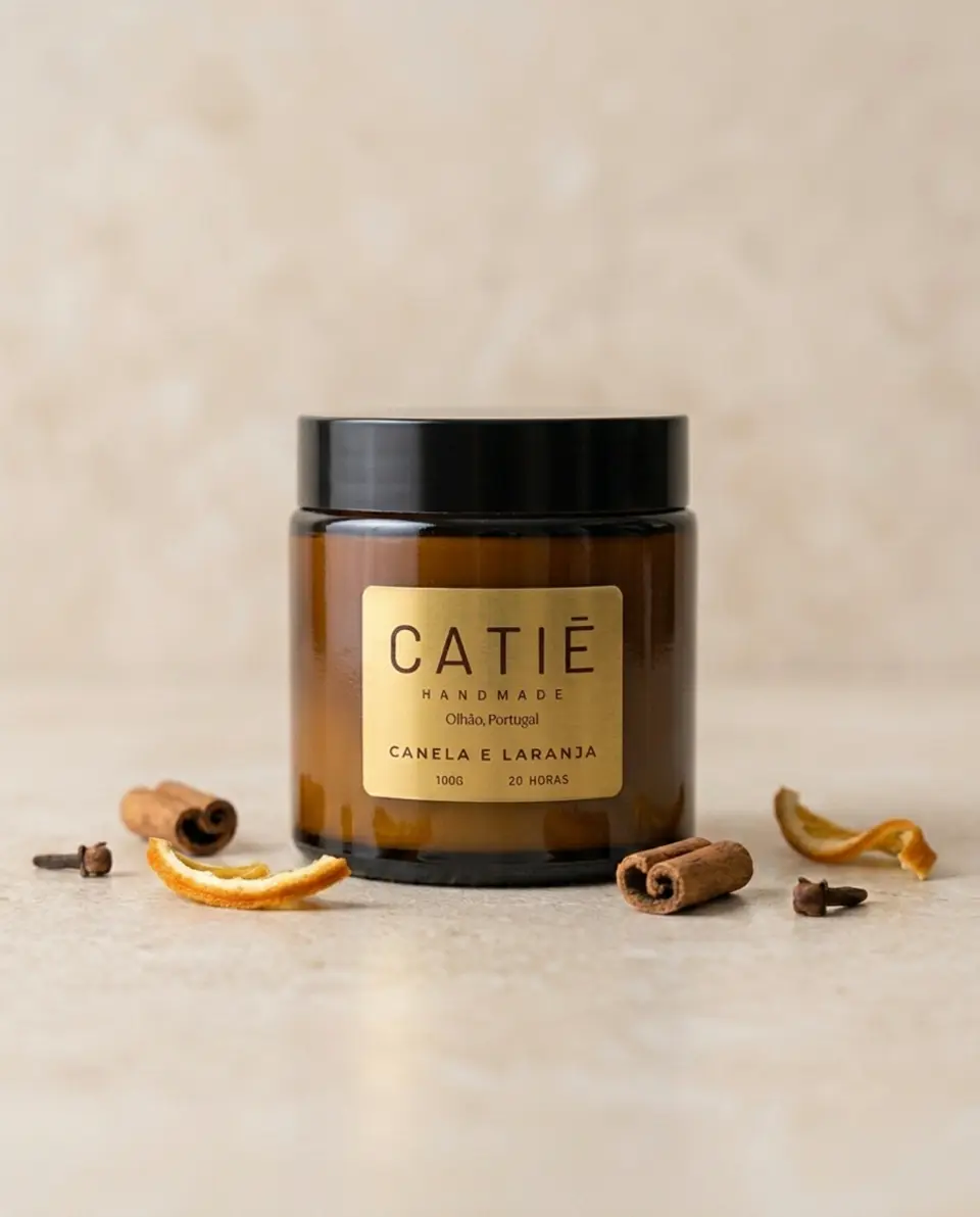 Vela Aromática - Canela e Laranja 100ml 1
