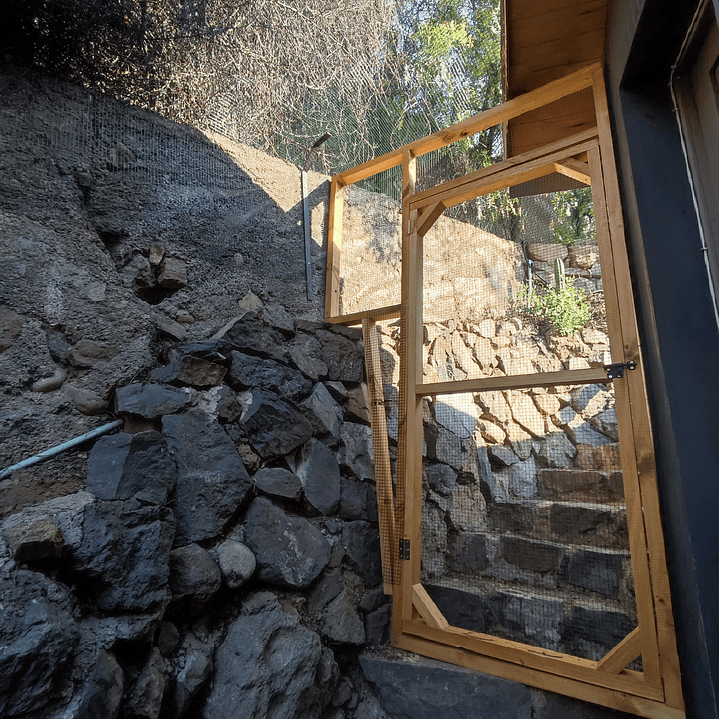 Puerta catio a medida  1