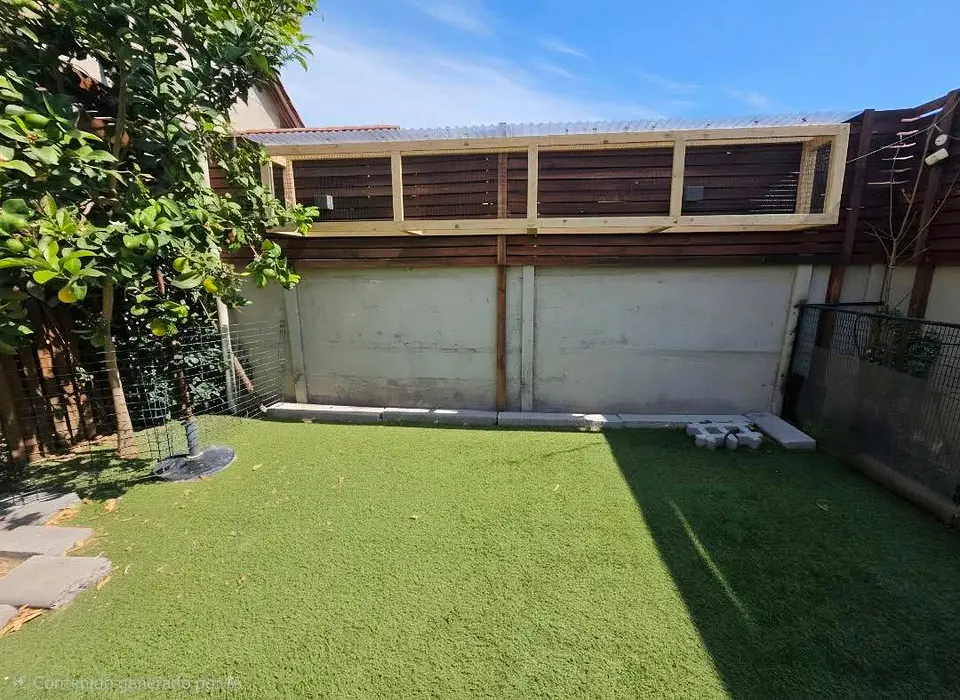 Catio , cierre y set de pared  1